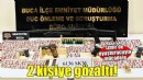 İzmir'de silah ve uyuşturucu operasyonunda 2 şüpheli yakalandı