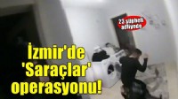 İzmir'de suç örgütü operasyonunda gözaltına alınan 23 şüpheli adliyede
