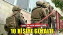 İzmir'de terör operasyonu: 10 gözaltı