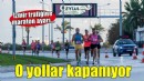 İzmir'de uluslararası maraton için bazı yollar trafiğe kapanacak