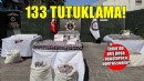 İzmir'de uyuşturucu operasyonları! 133 şüpheli tutuklandı