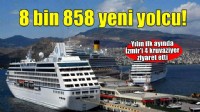 İzmir'e ocak ayında denizden 8 bin 858 yolcu geldi