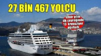 İzmir'e yılın ilk çeyreğinde denizden 27 bin 467 yolcu geldi
