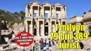 İzmir'i, ilk 7 ayda 1 milyon 79 bin 389 yabancı ziyaretçi ağırladı