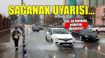 İzmir için sağanak uyarısı!