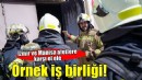 İzmir ile Manisa arasında olası afetlere karşı örnek iş birliği