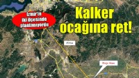 İzmir'in iki ilçesinde kalker ocağına ret!