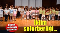 İzmir'in okullarında iklim seferberliği