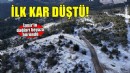 İzmir'in yüksek kesimlerine mevsimin ilk karı düştü