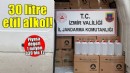 İzmir’de 1 ton etil alkol ele geçirildi