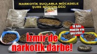 İzmir’de 16,5 kilo skunk ele geçirildi