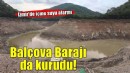 İzmir’de Balçova Barajı da kurudu
