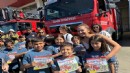 İzmir’de ateş savaşçıları öğrencilerle buluştu