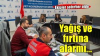 İzmir’de kuvvetli yağış ve fırtına alarmı