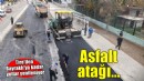 İzmir’de ulaşımı rahatlatan asfalt atağı