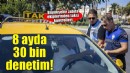İzmir’de zabıta ekiplerinden yolcu kılığında taksi denetimi
