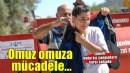 İzmirli baba ve kızı yangınlara karşı omuz omuza mücadele ediyor