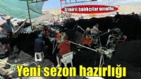 İzmirli balıkçılar yeni sezona hazırlanıyor
