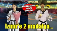 Kaan’dan altın, Zehra’dan bronz