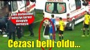 Kaleciye korner direğiyle vuran sanığın cezası belli oldu