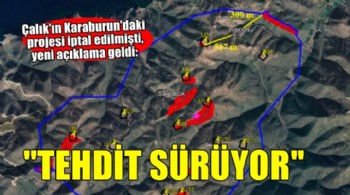 Karaburun'da Çalık'ın projesi iptal edilmişti... ''Tehdit devam ediyor'' çıkışı!