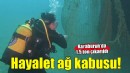 Karaburun'da denizden 1.5 ton hayalet ağ çıkarıldı!