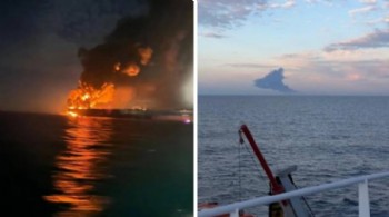 Karadeniz'de iki tanker gemisinde patlama! Bakan Uraloğlu'ndan ilk açıklama