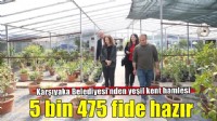 Karşıyaka Belediyesi üretiyor, parklar çiçek açıyor