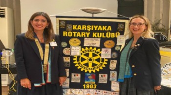 Karşıyaka Rotary Kulübü’nde devir teslim töreni
