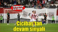 Karşıyaka'da Cicibaş'tan özür ve devam sinyali