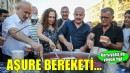 Karşıyaka'da aşure kazanı dostluk ve barış için karıldı