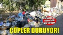 Karşıyaka'da çöp dağları duruyor