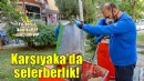 Karşıyaka'da çöp konteynerleri ilaçlanıyor...