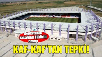 Karşıyaka'da deplasman yasağına tepki