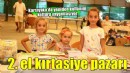 Karşıyaka'da ikinci el kırtasiye pazarı...