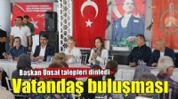Karşıyaka'da katılımcı yönetim buluşmaları sürüyor