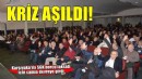 Karşıyaka'da taksit krizi aşıldı