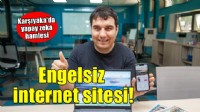 Karşıyaka'da yapay zeka ile ‘engelsiz’ internet sitesi