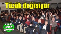 Karşıyaka'da yine tüzük değişikliği