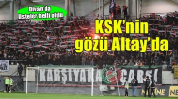Karşıyaka'nın gözü Altay'da