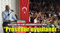 Karşıyaka’da eski yönetimden salon açıklaması