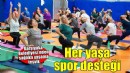 Karşıyaka’da sağlıklı yaşama spor desteği