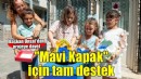 Karşıyakalı çocuklardan Mavi Kapak projesine tam destek