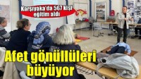 Karşıyaka’nın afet gönüllüleri eğitimlerle güçleniyor