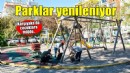 Karşıyaka’nın parkları tek tek yenileniyor