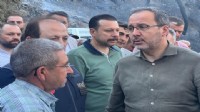 Kasapoğlu yangın bölgesinde