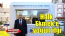 Kemalpaşa'da Halk Ekmek'e yoğun ilgi