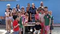 Kirazlı öğrencilere unutulmaz yıl sonu eğlencesi