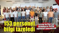 Kıyı Ege Belediyeler Birliği bölgesel eğitimleri Çeşme programı tamamlandı