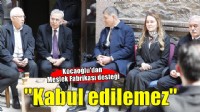 Kocaoğlu’dan Başkan Tugay’a Meslek Fabrikası desteği